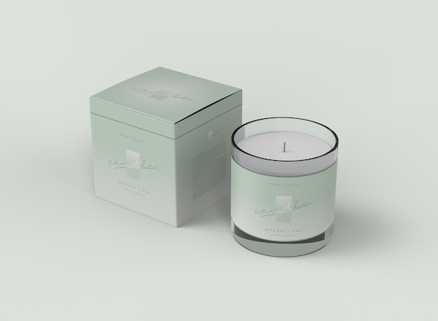 Candle Package Mockup