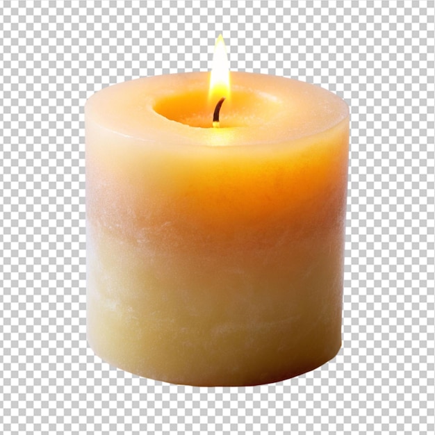 a candle that is lit