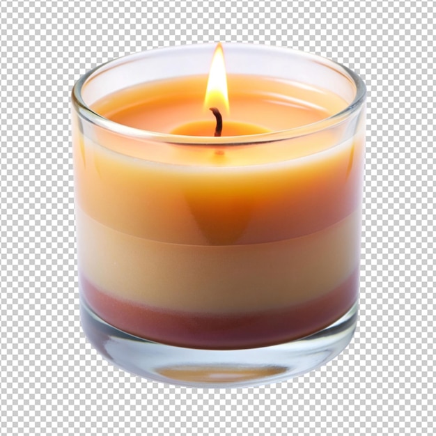 a candle on transperent back ground