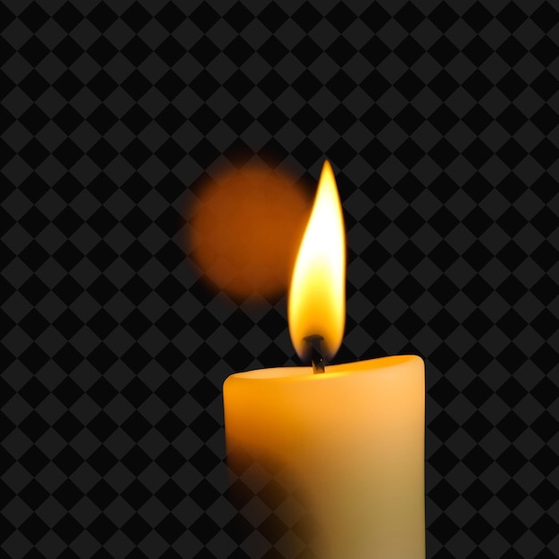 Candlelight Flicker Flickers Gently Blending Warm Yellow and Sof Y2K Inspiredt Orange The Flicker