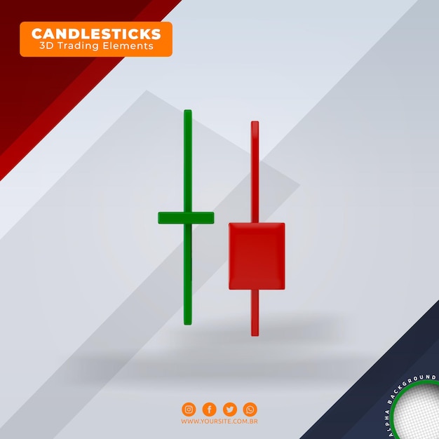 candles buy and sell signals 3d forex trading trend elements for composition