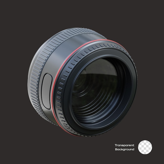 PSD canon ef 50mm 3d icons