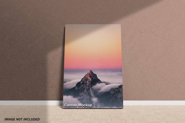 Canvas mockup