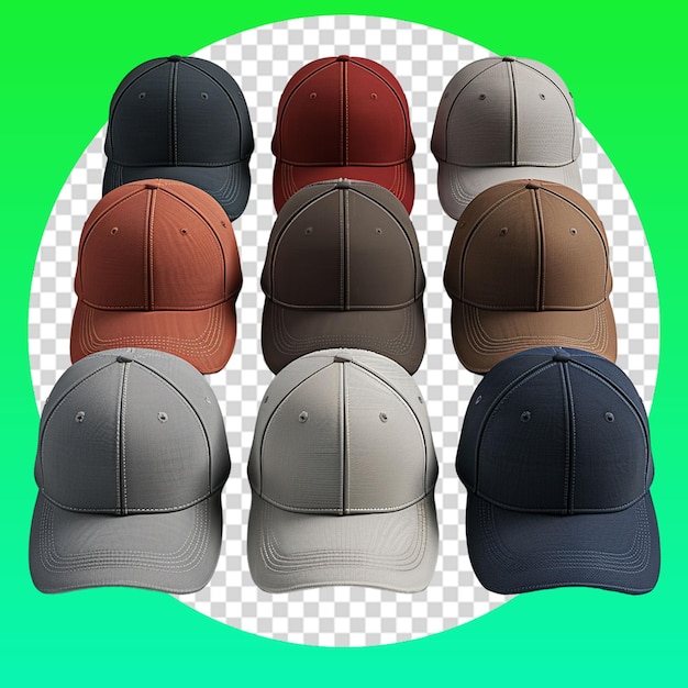 PSD cap mockup