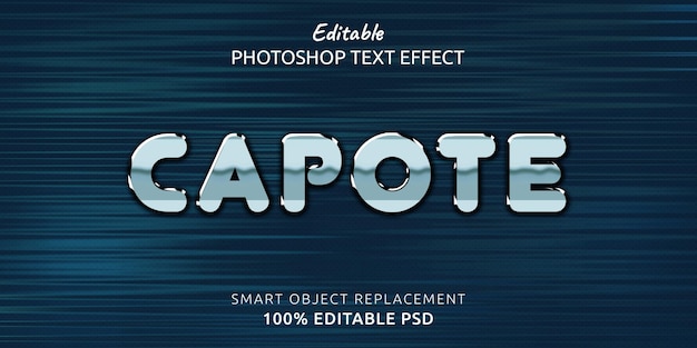 Capote Photoshop Text Effect