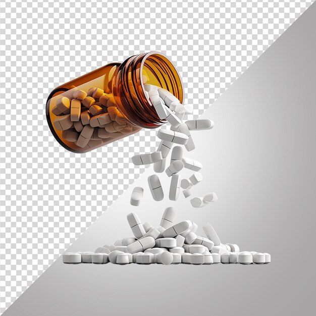 capsule shaped pills png