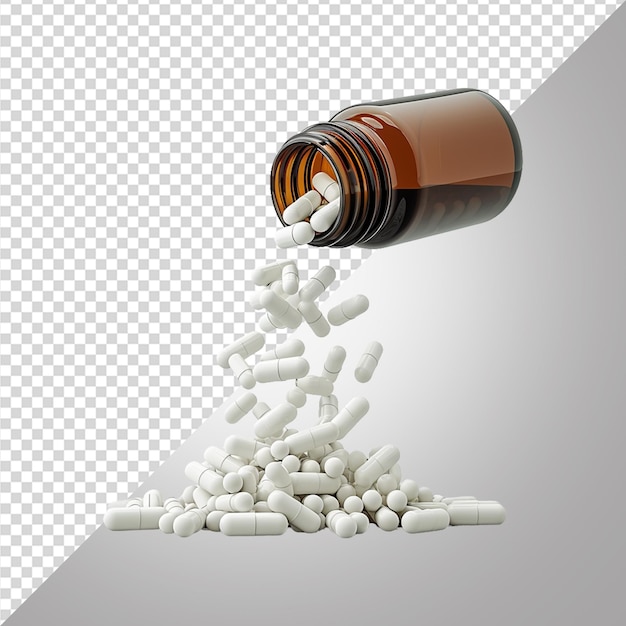 capsule shaped pills png