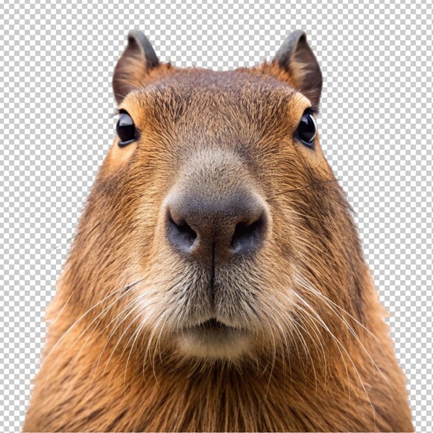 capybara face shot