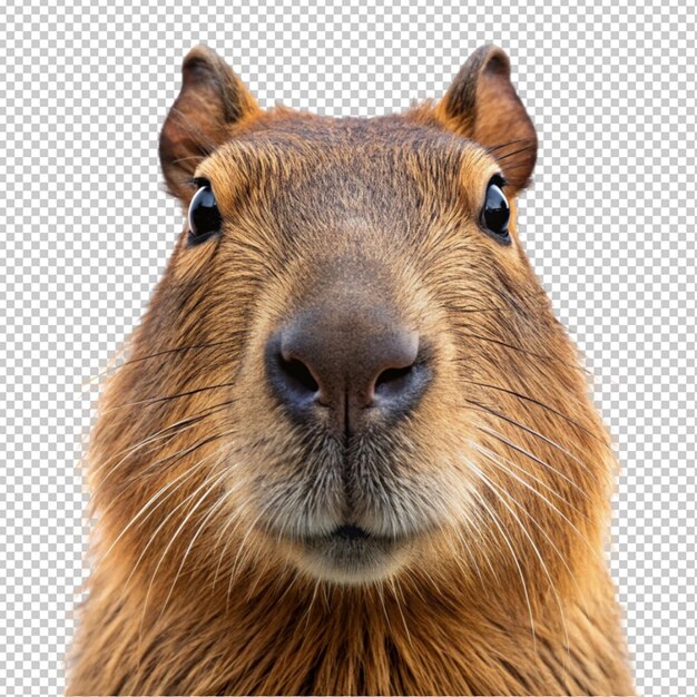 capybara face shot