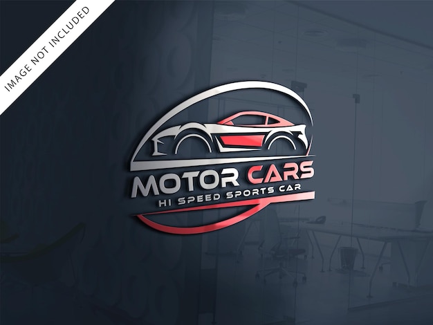 PSD car logo template