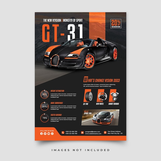 Car Sales Flyer Templates