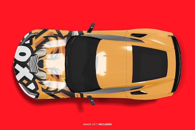 Car Sport Mockup