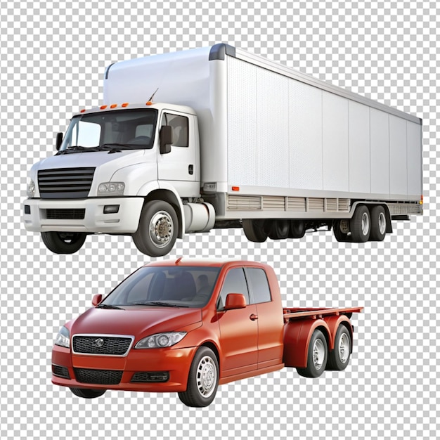 car and truck transplant background