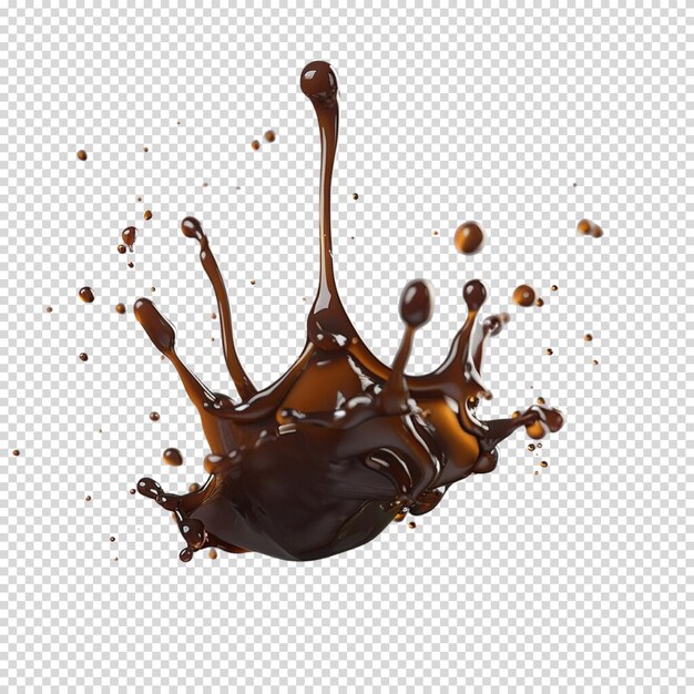 Caramel isolated on transparent background