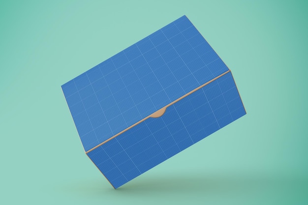 Cardboard Box Mockup