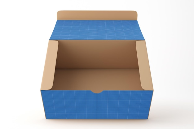 Cardboard Box Mockup