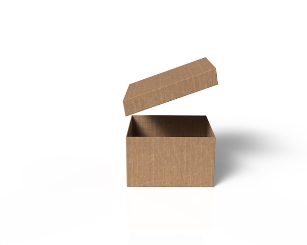 PSD cardboard box packaging