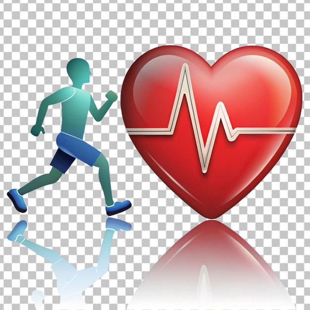 PSD cardio exercising and healthy lifestyle heart disease prevention healthcare cardiology