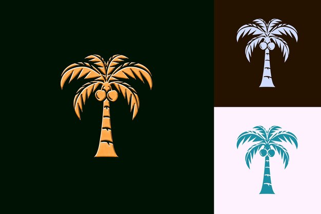 Carnaba Palm With Tropical Icon Palm Tree With Fan Shaped Le Creative Brazil Culture Icon Designs