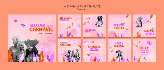 Carnival  template design