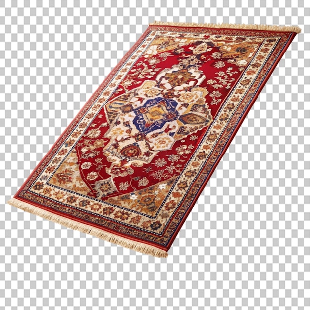 carpet flying on transparent background