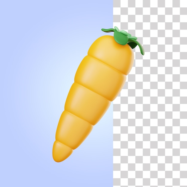 Carrot 3d Illustration