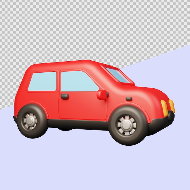 Cars 3D Vehicle Illustrations