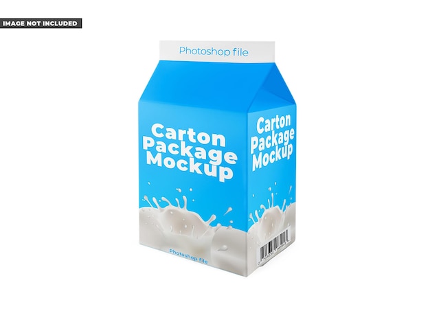 Carton Package Mockup