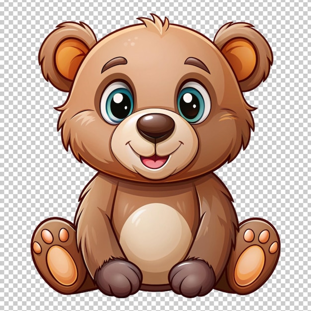 PSD cartoon bear