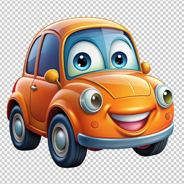 PSD cartoon car