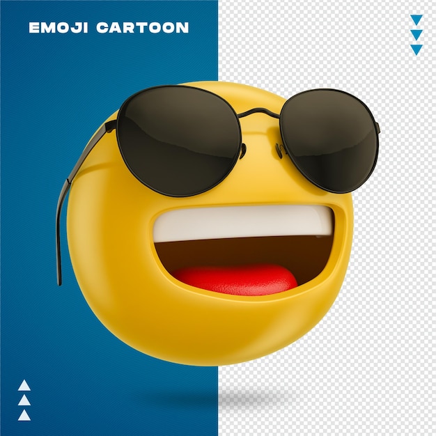 Cartoon Emoji Glasses