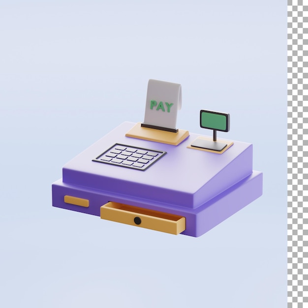 Cash Machine 3d Illustrations