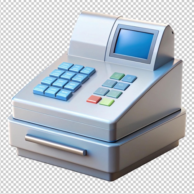 cash register carto