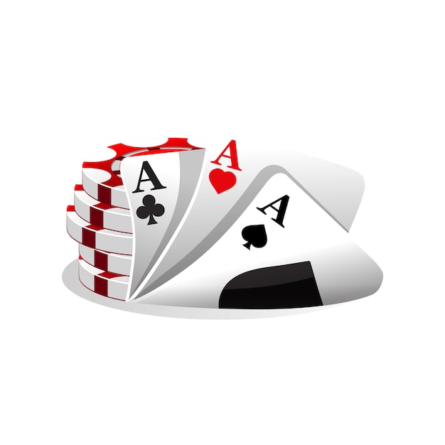 Casino icon Poker Cards And Chips Games