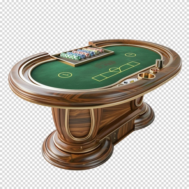 PSD casino royal isolated on transparent background