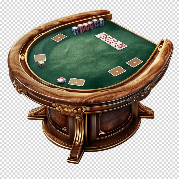 PSD casino royal isolated on transparent background