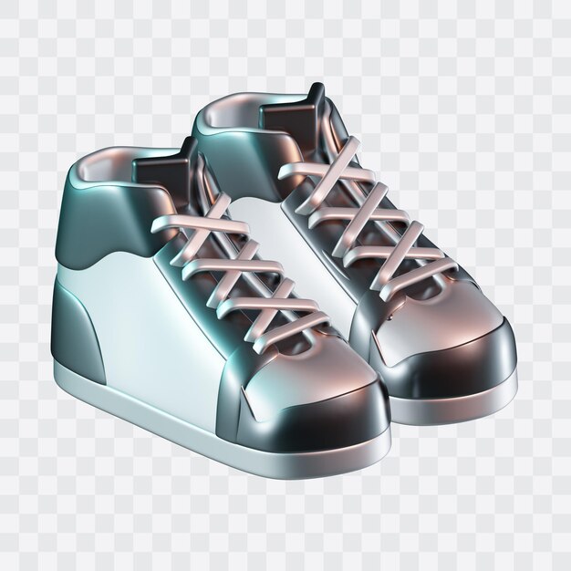 PSD casual shoes 3d icon