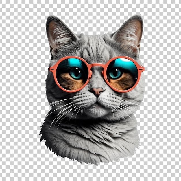 a cat wearing goggles with the eyes of a cat wearing goggles