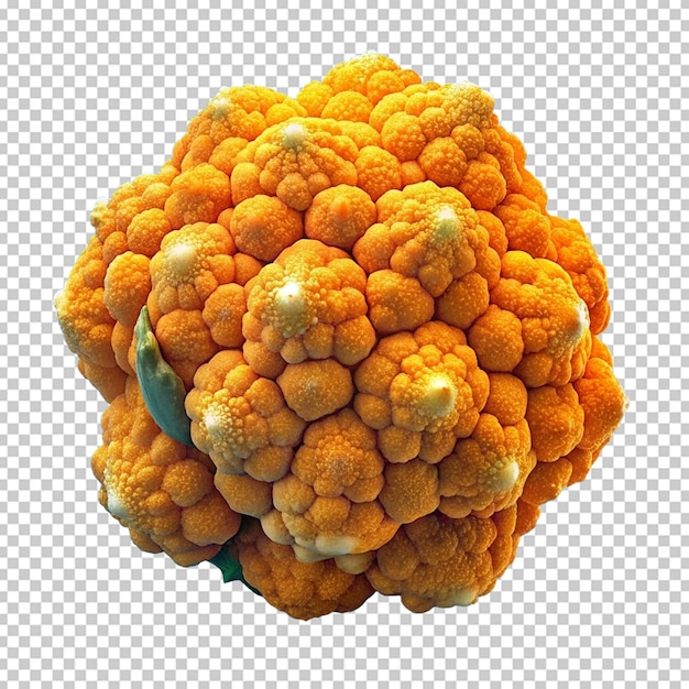 cauliflower isolated close up