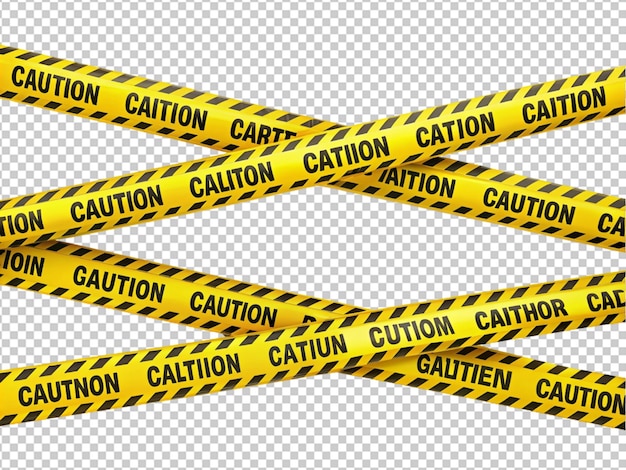 Caution Warning tape