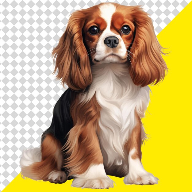 PSD cavalier king charles spaniel dog