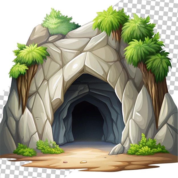 PSD cave vector