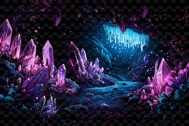 a cave with an ice cave and a cave with an ice cave inside