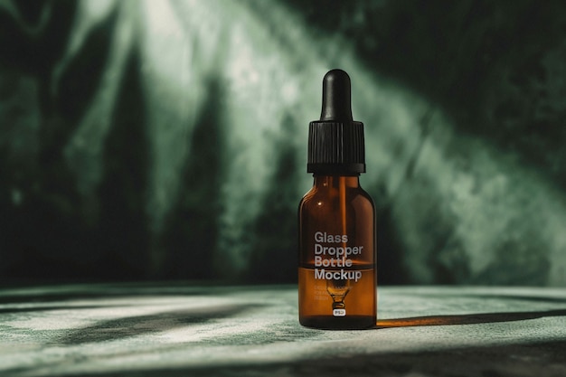 Cbd dropper  mockup