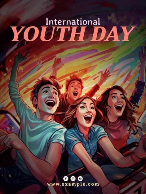 Celebrate Youth Day with an Editable Template