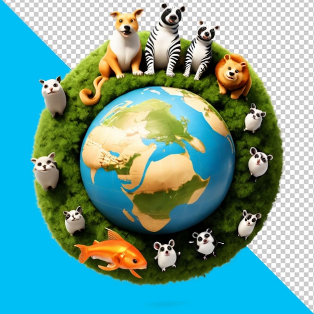 PSD celebrating earth coinhabitants world animal day 2024