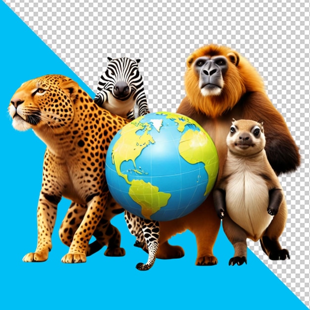 PSD celebrating earth coinhabitants world animal day 2024