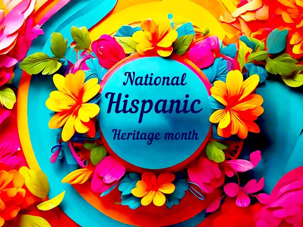 PSD celebration banner for hispanic heritage month