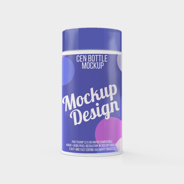 cen bottle mockup