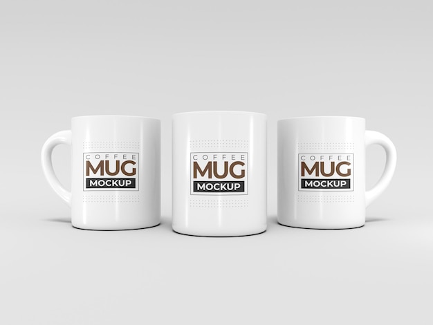 Ceramic Coffee Mug Mockup